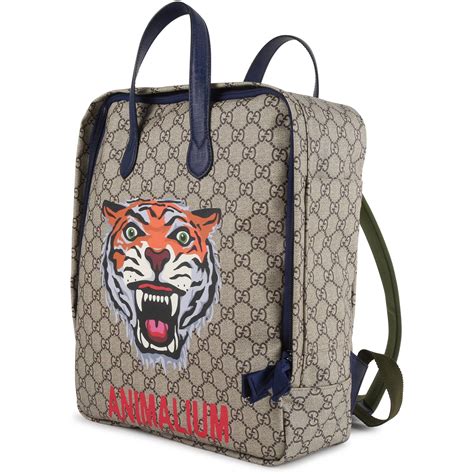 fake gucci tiger bag|gucci backpack with tiger.